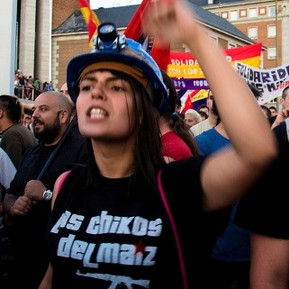 Interview: Bergarbeiterinnen im Streik