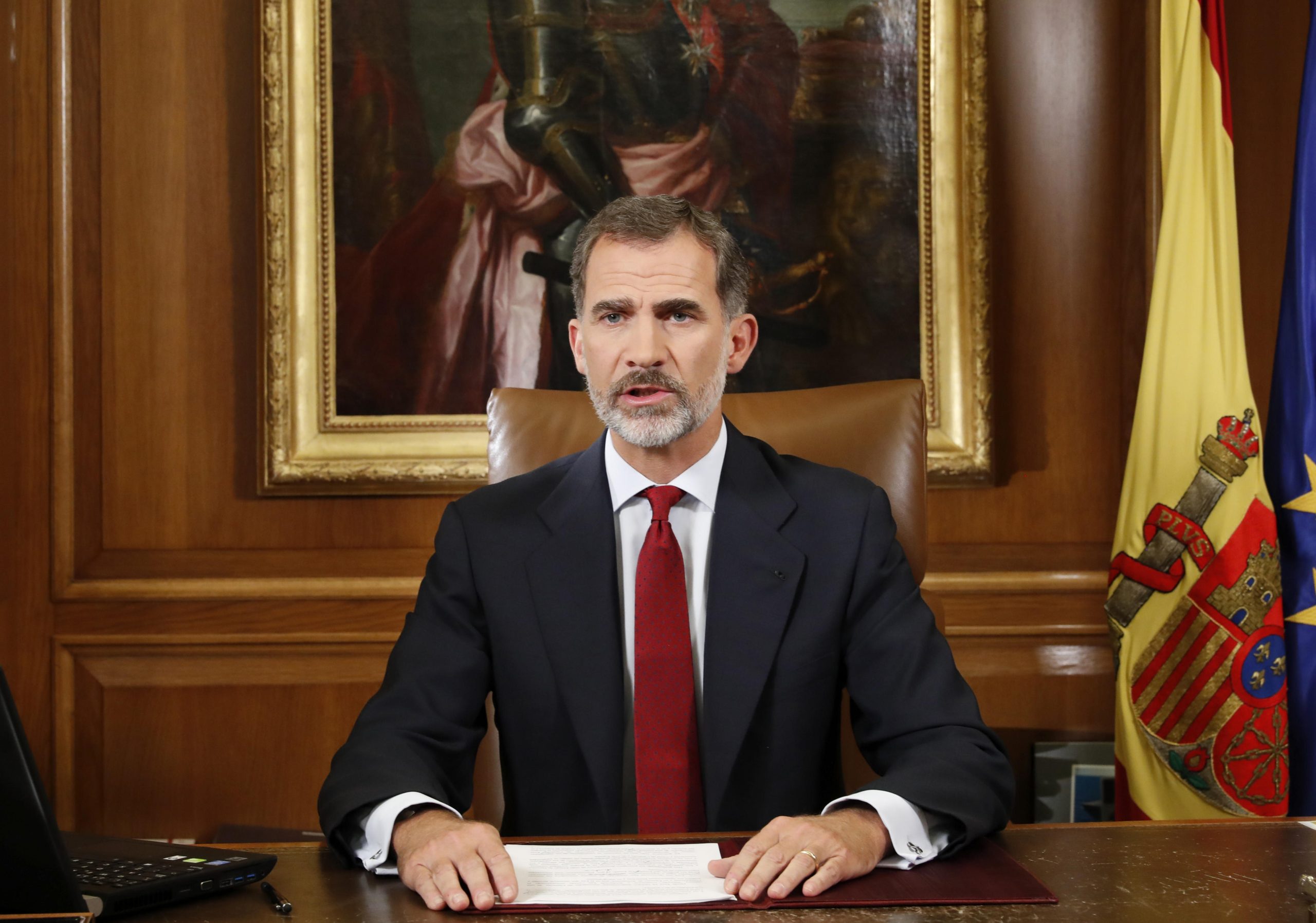 Kriegserklärung des spanischen Königs an Katalonien