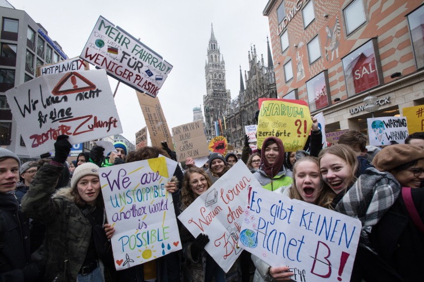 Schüler*innen aus München: