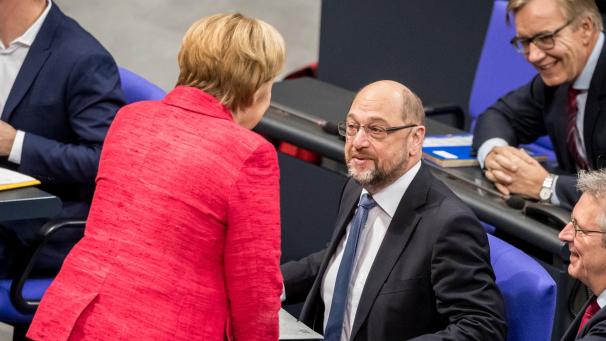 Rettet die SPD Merkel?