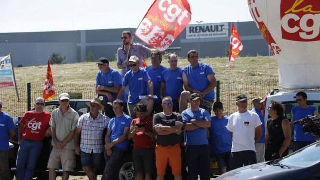 Frankreich: Beschäftigte blockieren eine Autofabrik und werden brutal von der Polizei angegriffen