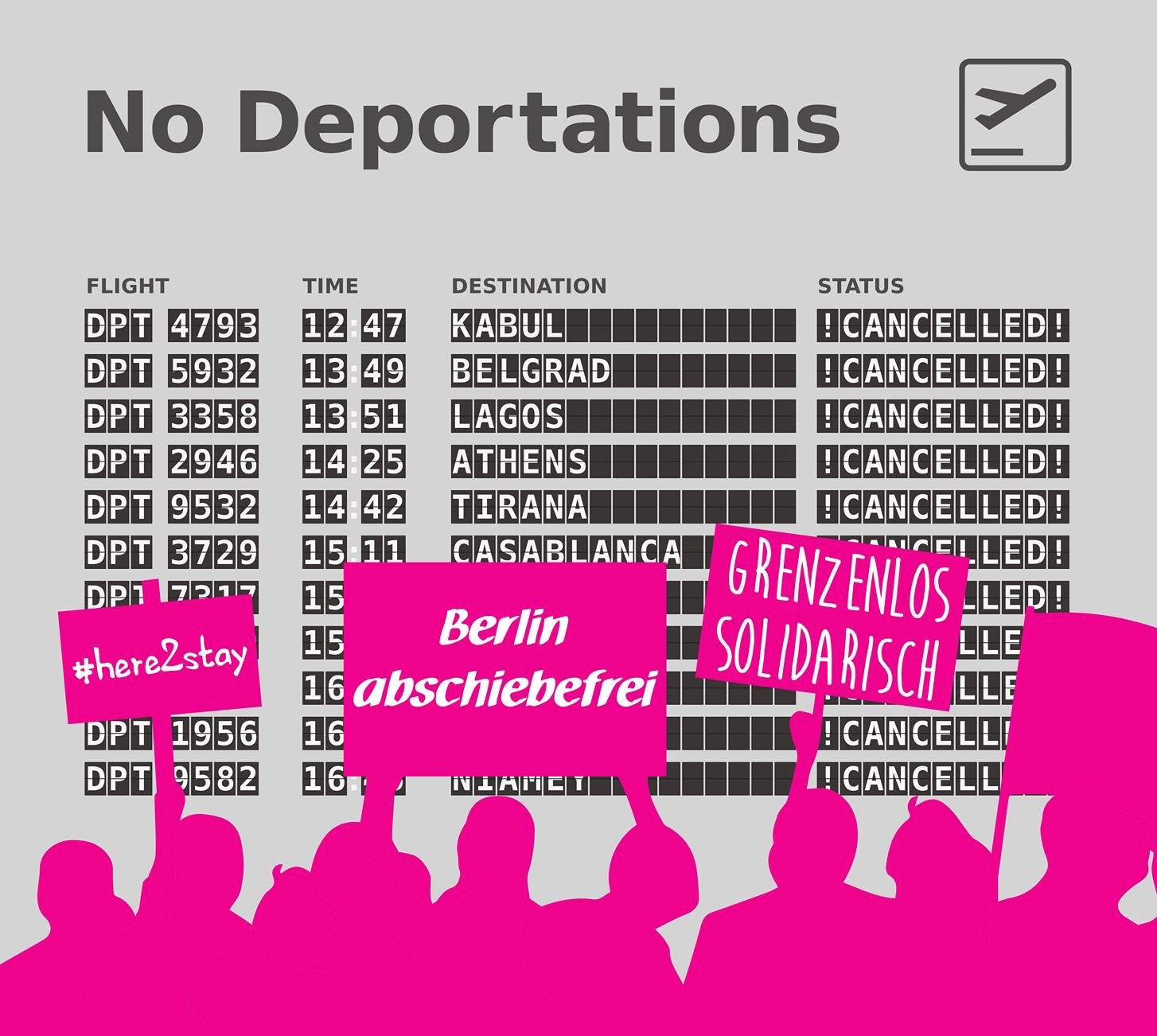 Heraus zum Protest gegen Abschiebungen!