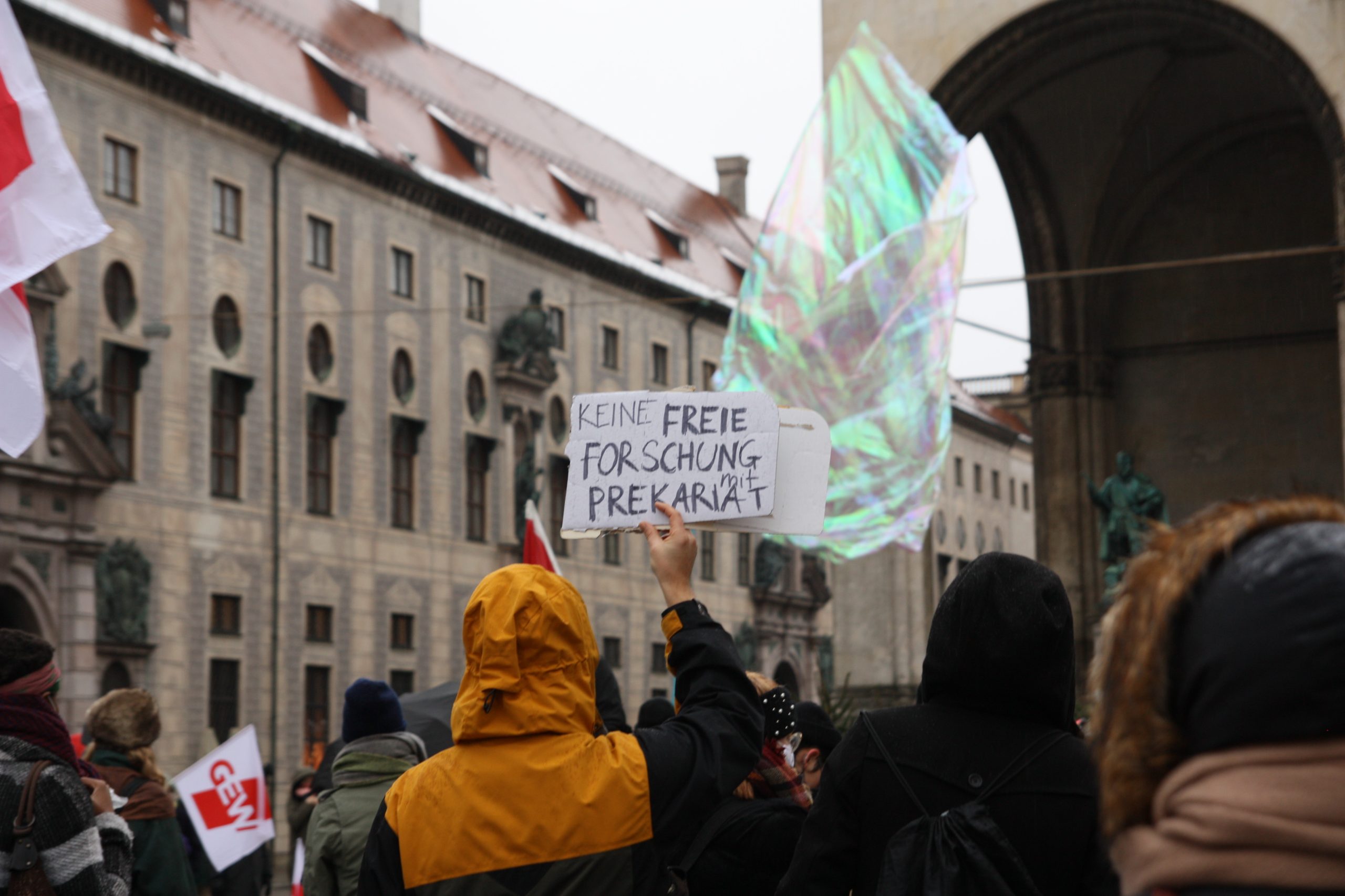250 bei Demo gegen Hochschulreform in München