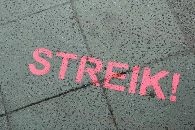 Streiks im Einzelhandel