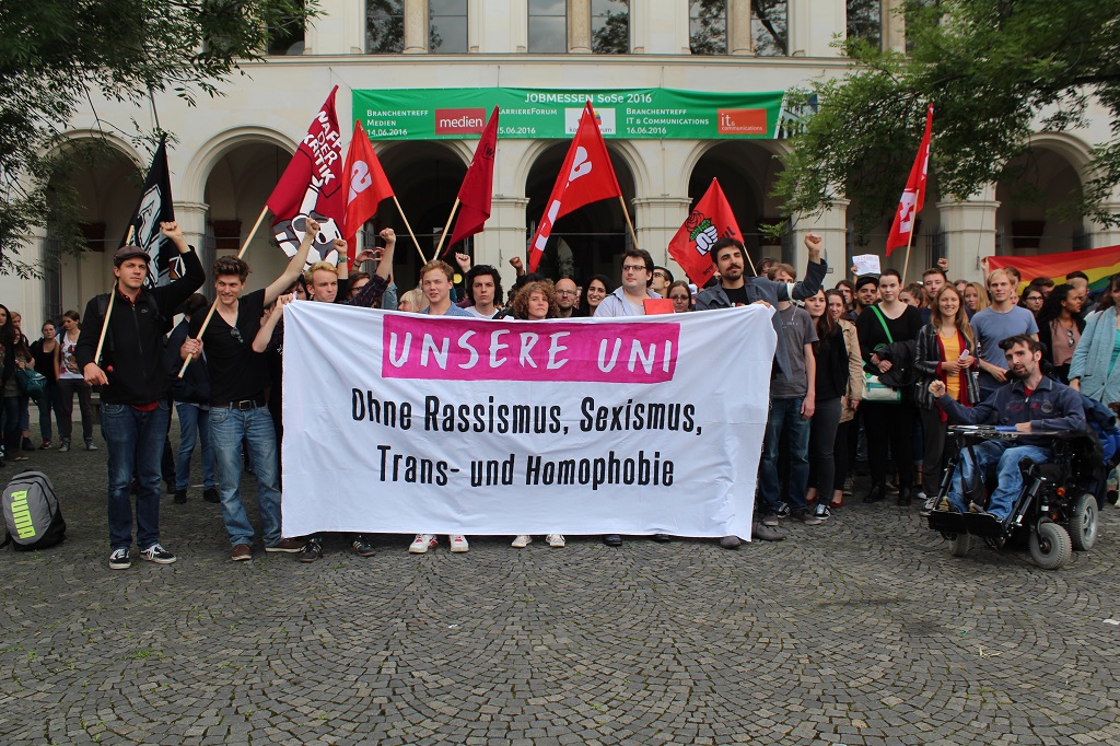 LMU München: Gegen die AfD, für ein Uni-Parlament!