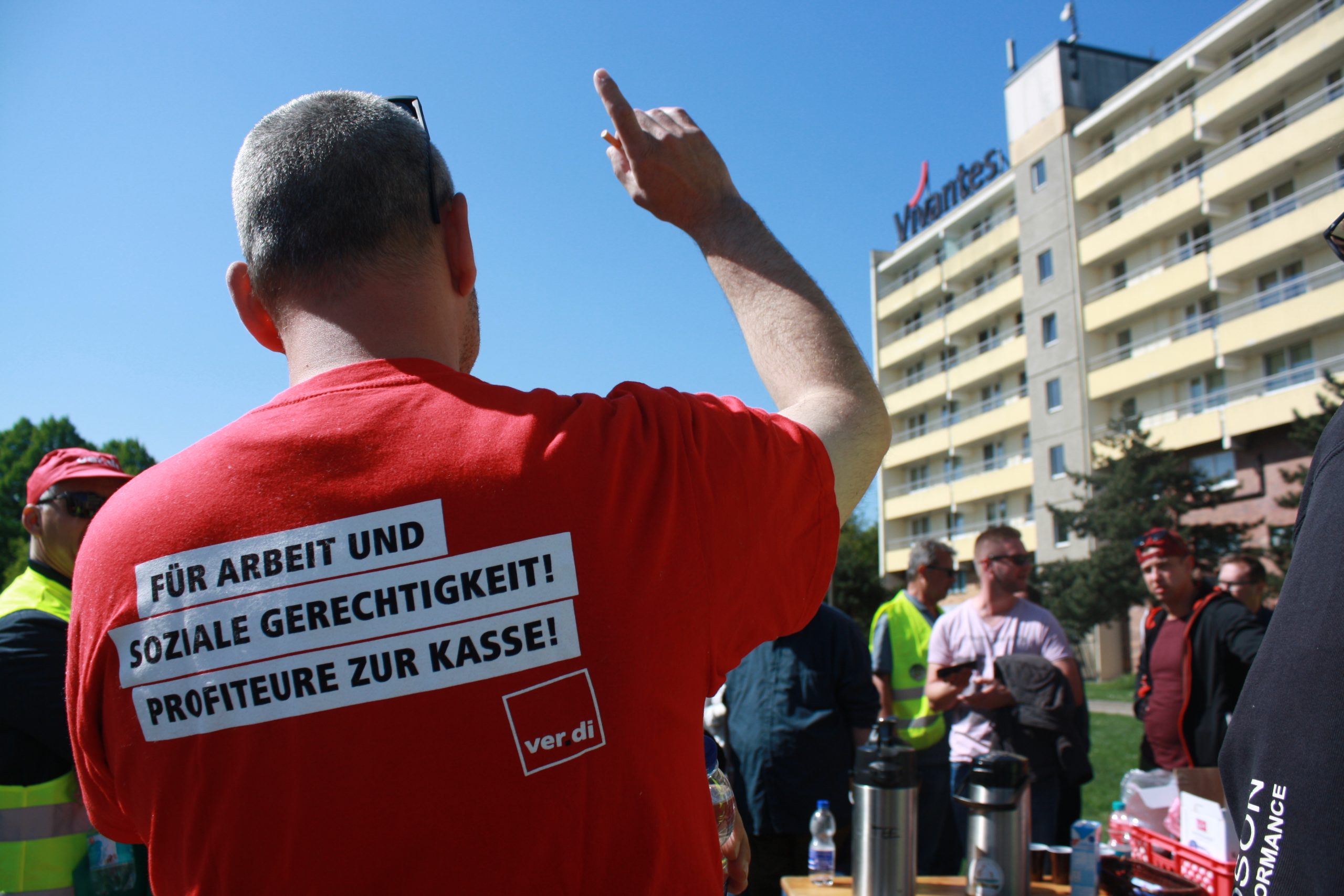 VSG-Streik in Kaulsdorf: Klinikleitung droht mit der Polizei