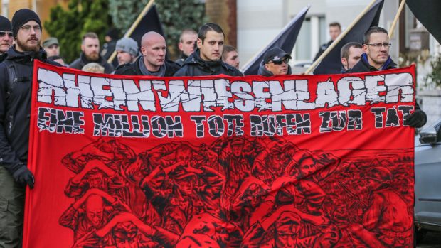 350 Antifaschist*innen gegen Nazi Aufmarsch in Remagen