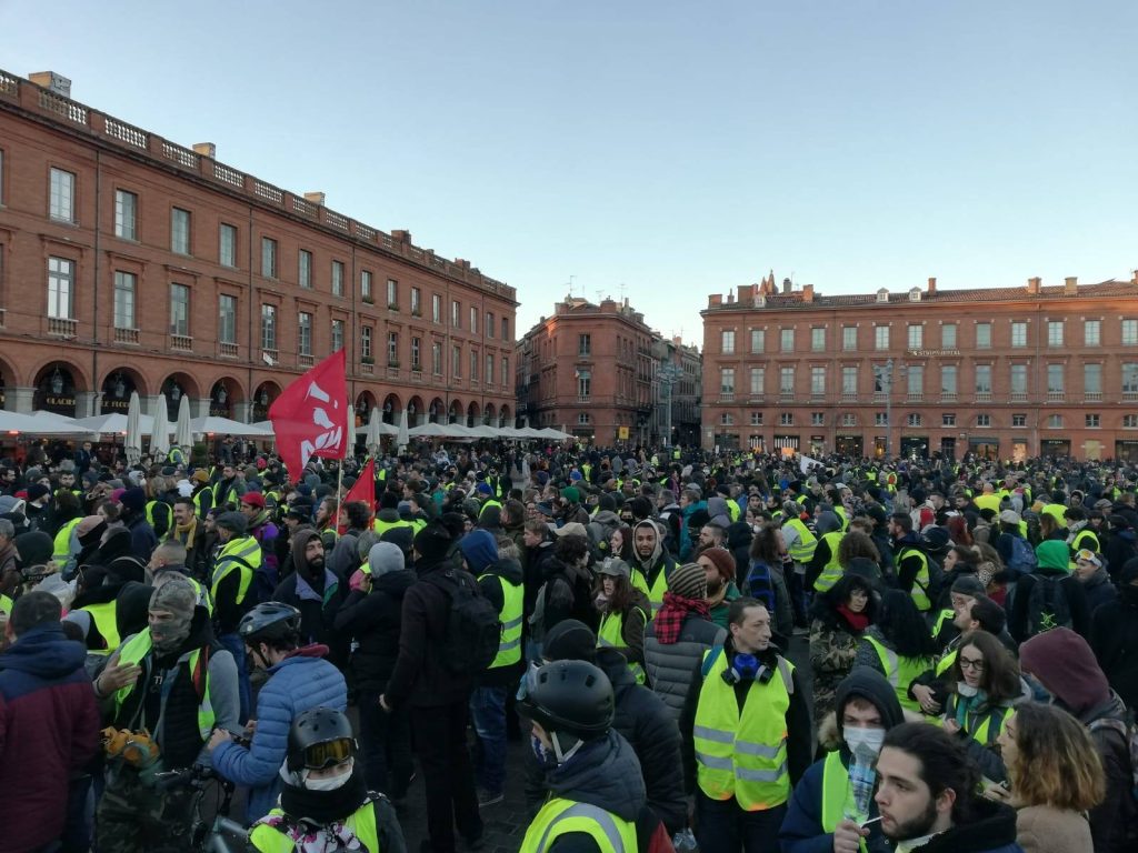 Gelbwesten in Toulouse