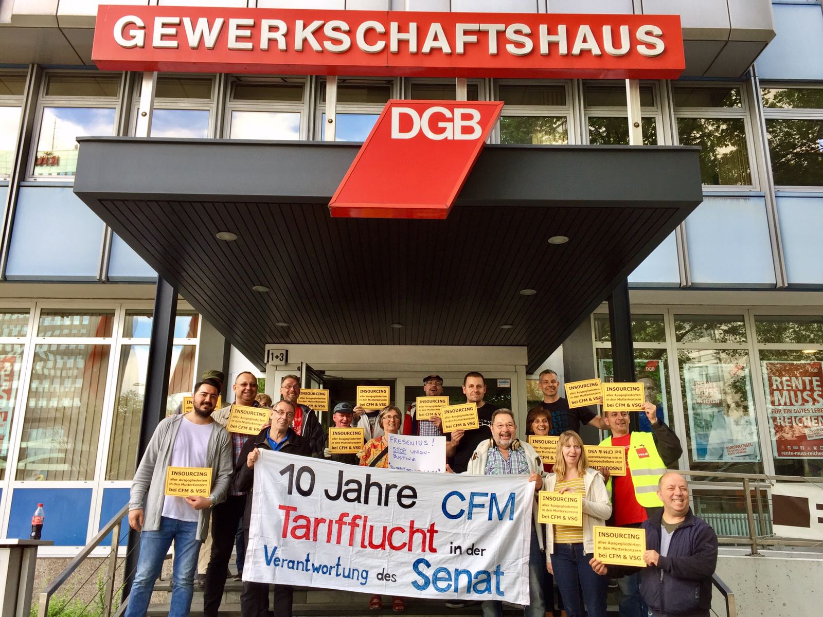 Beschäftigte der CFM rufen zu Unterstützer*innentreffen auf