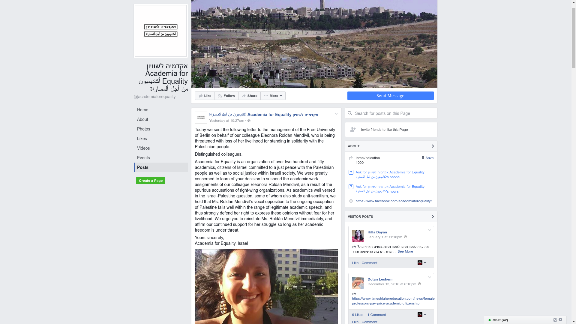 Über 250 israelische Wissenschaftler*innen protestieren gegen Suspendierung von Eleonora