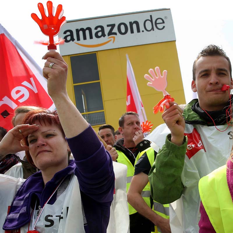Amazon: Sieg den Streiks!