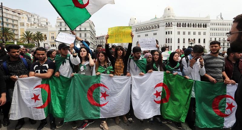 Studierende in Algerien im Streik: 