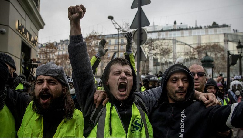 Frankreich: Die Gelbwesten kehren zum Jahrestag des Sturms auf die Bastille auf die Straßen zurück