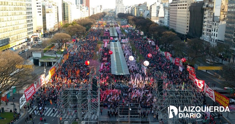 Argentinien: Massenkundgebung der FIT-Unidad gegen IWF, Macri und Peronismus