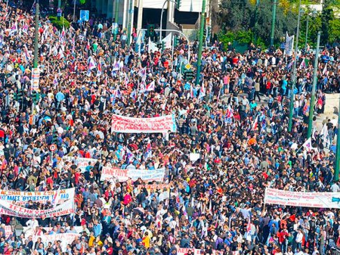 Generalstreik gegen Tsipras und Troika