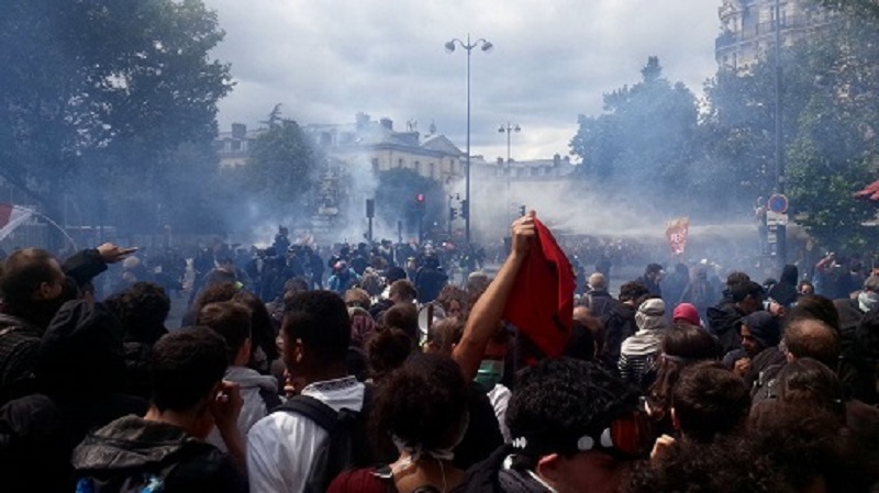 Eine Million Menschen in Paris - größte Mobilisierung der letzten Monate [mit Fotogalerie]