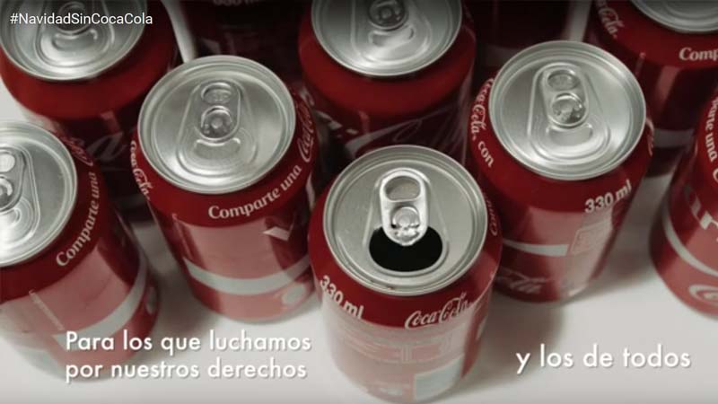 Madrid: Ein Weihnachten ohne Coca-Cola [mit Video]