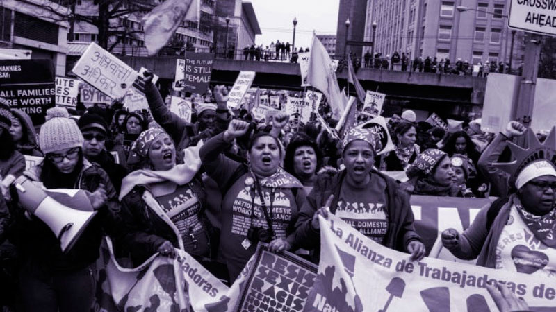 Bekannte linke Feministinnen aus den USA rufen zum Streik am 8. März auf