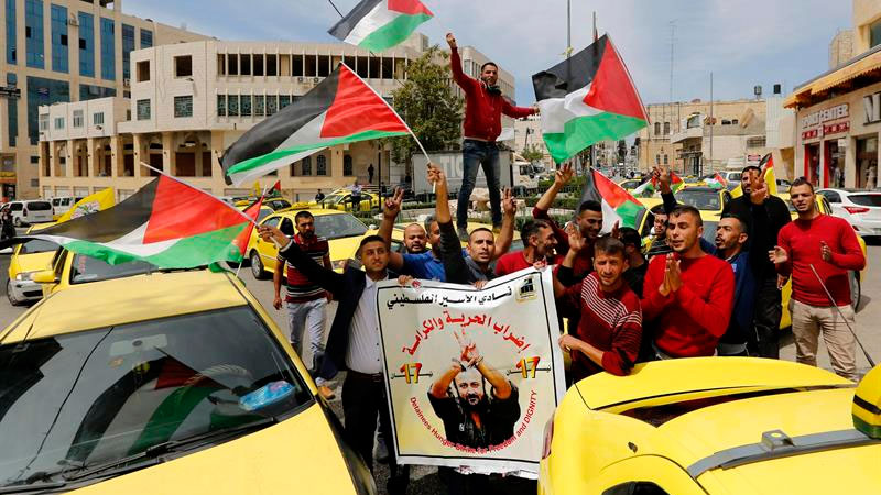 Aufruf zu Generalstreik in Unterstützung der palästinensischen Gefangenen in Israel