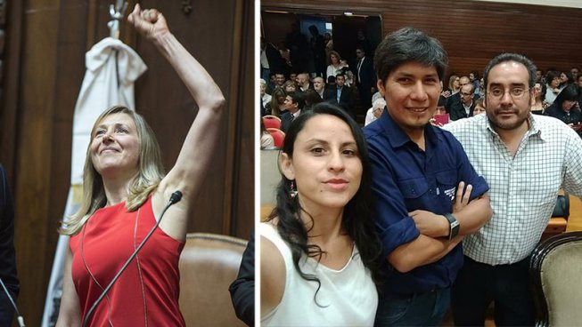 Nicht für das Vaterland, sondern die Unterdrückten: Revolutionäre Abgeordnete in Argentinien vereidigt [mit Video]