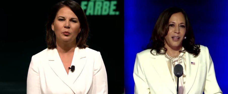 “Girlboss”-Parallelen bei Baerbock und Harris - Ein weißer Blazer ist keine weiße Weste