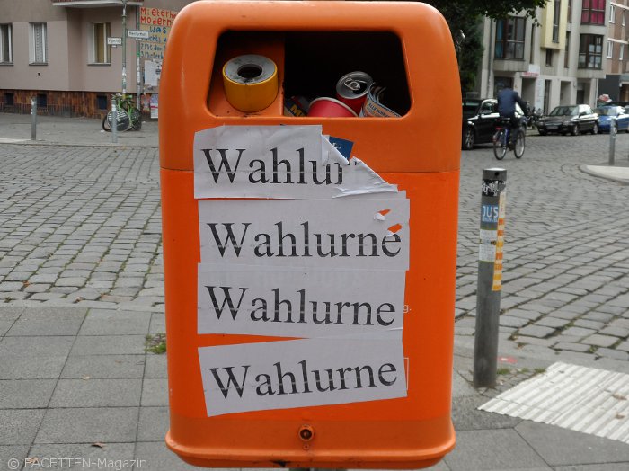 22. September: Wahl zwischen Pest und Cholera