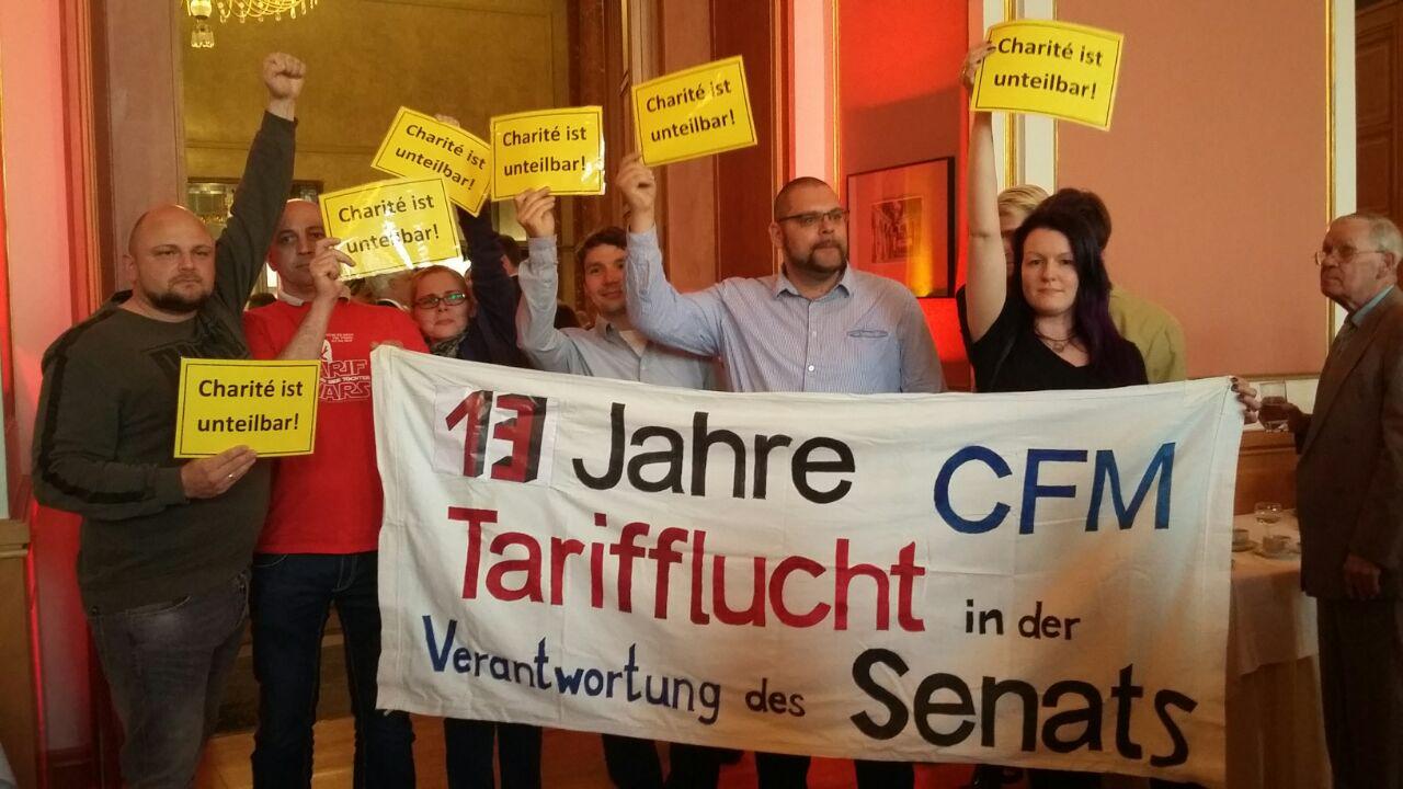 CFM: Protest bei Michael Müllers Märchenstunde