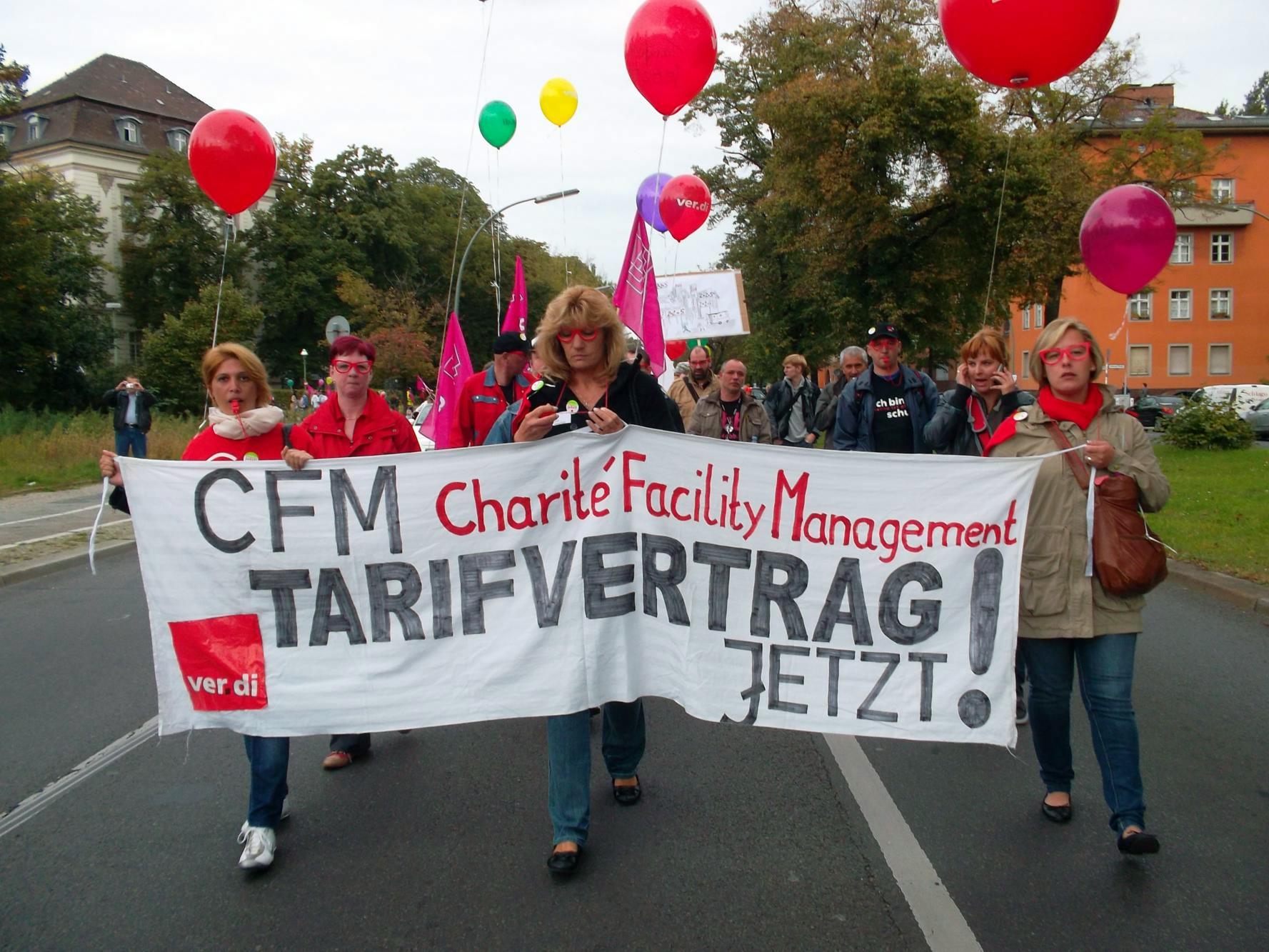 Skandalöser Streikbruch bei der CFM