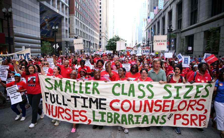 Chicago: Streiken Lehrer*innen bald für eine bessere Schule?