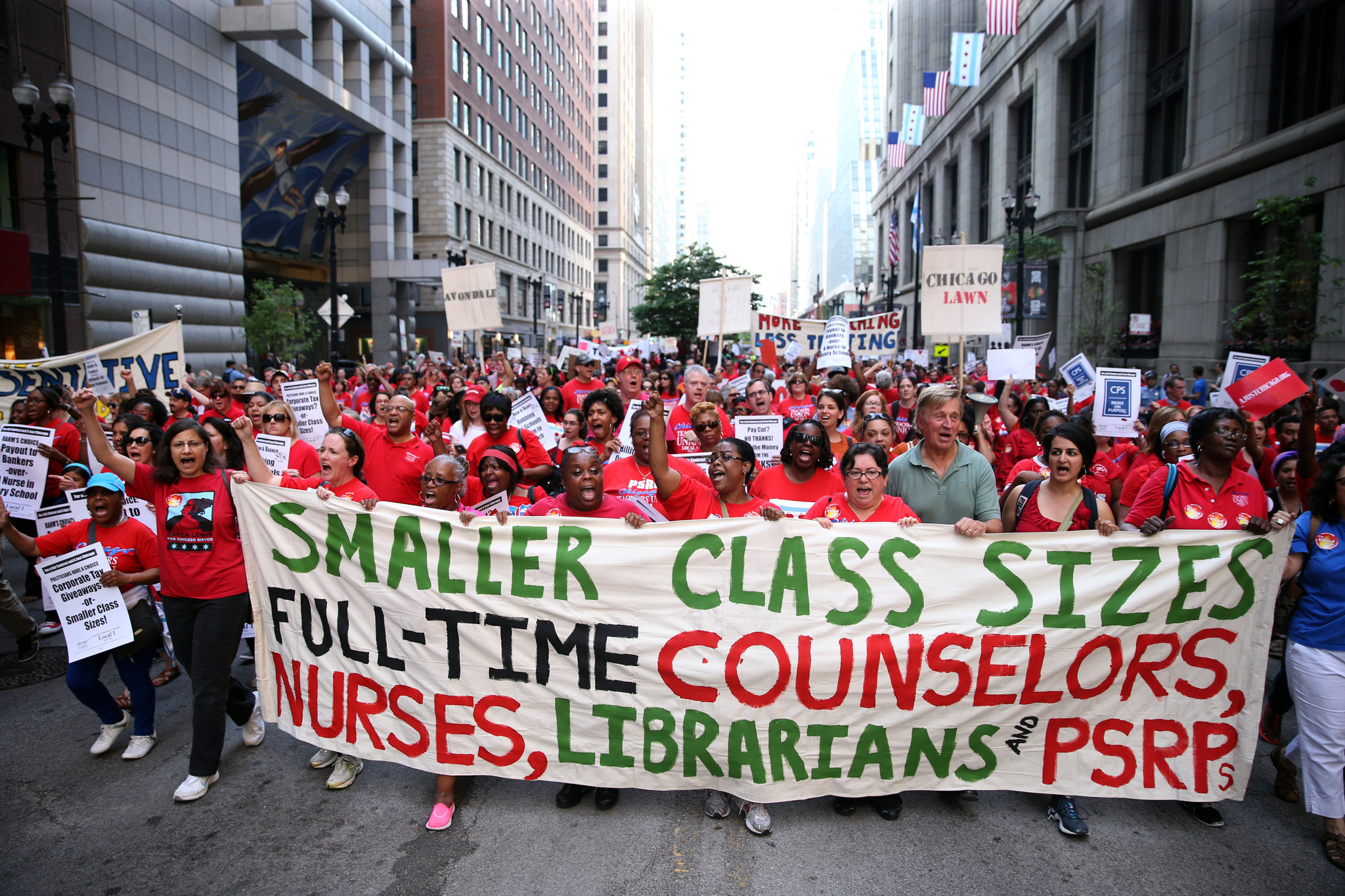 Chicago: Streiken Lehrer*innen bald für eine bessere Schule?