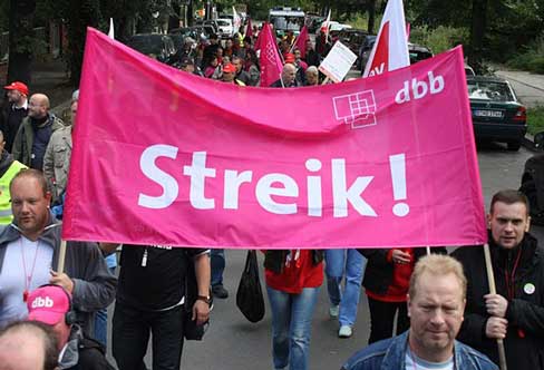 Solidelegation für den CFM-Streik