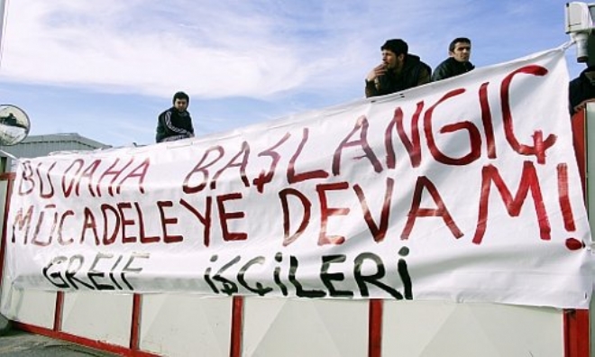 Röportaj: Greif: Yeni Deneyimler, Fabrika İşgali