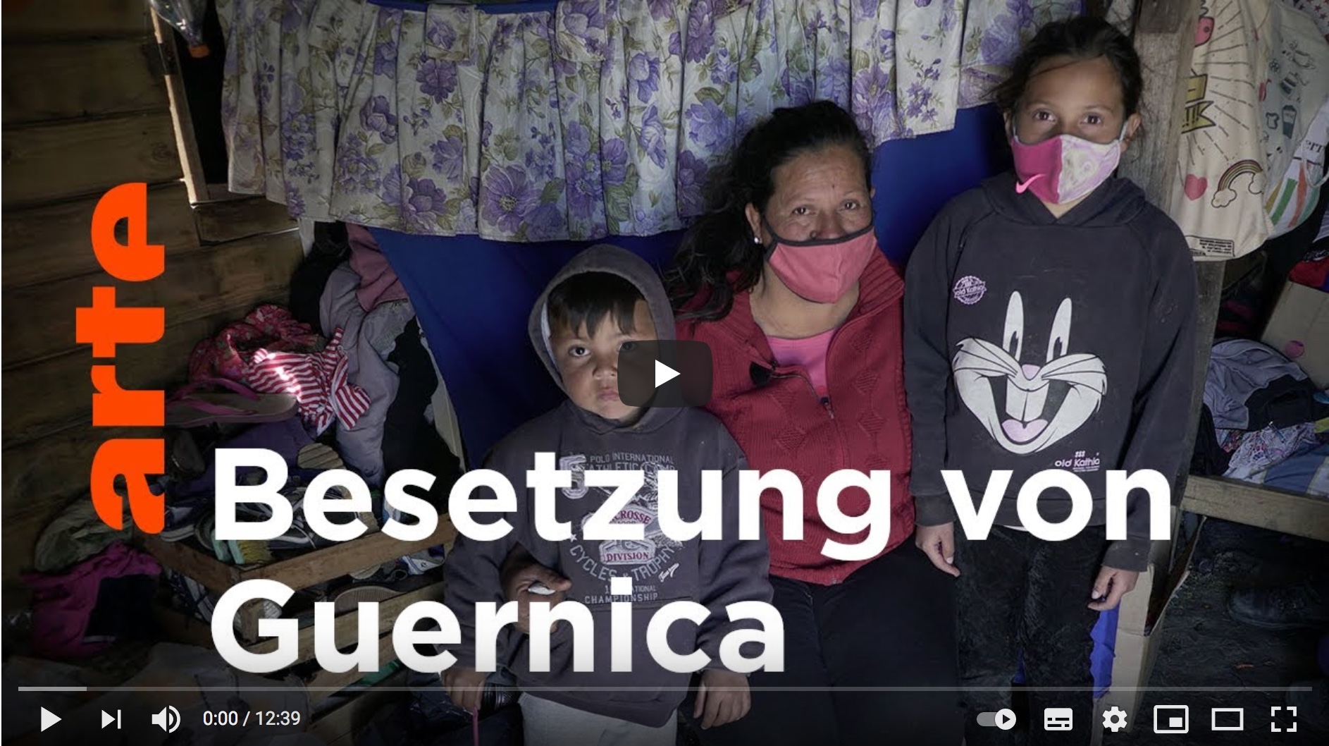 Arte zur Landbesetzung in Argentinien