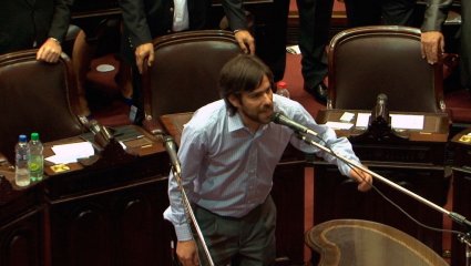 Drei Trotzkisten im argentinischen Parlament