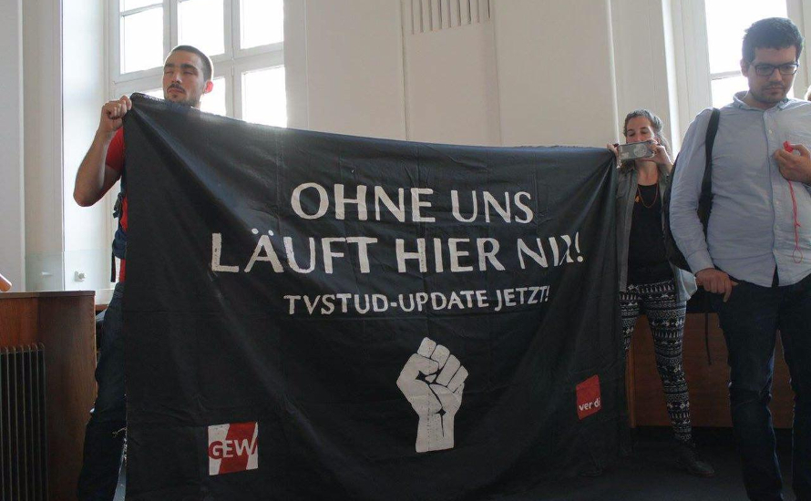 Studentische Beschäftigte werden streiken