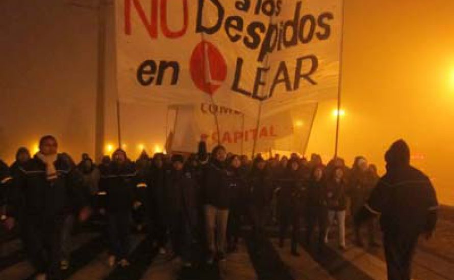 Solidarität mit den ArbeiterInnen von LEAR in Argentinien!