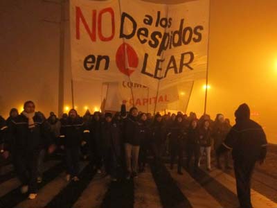 Solidarität mit den ArbeiterInnen von LEAR in Argentinien!