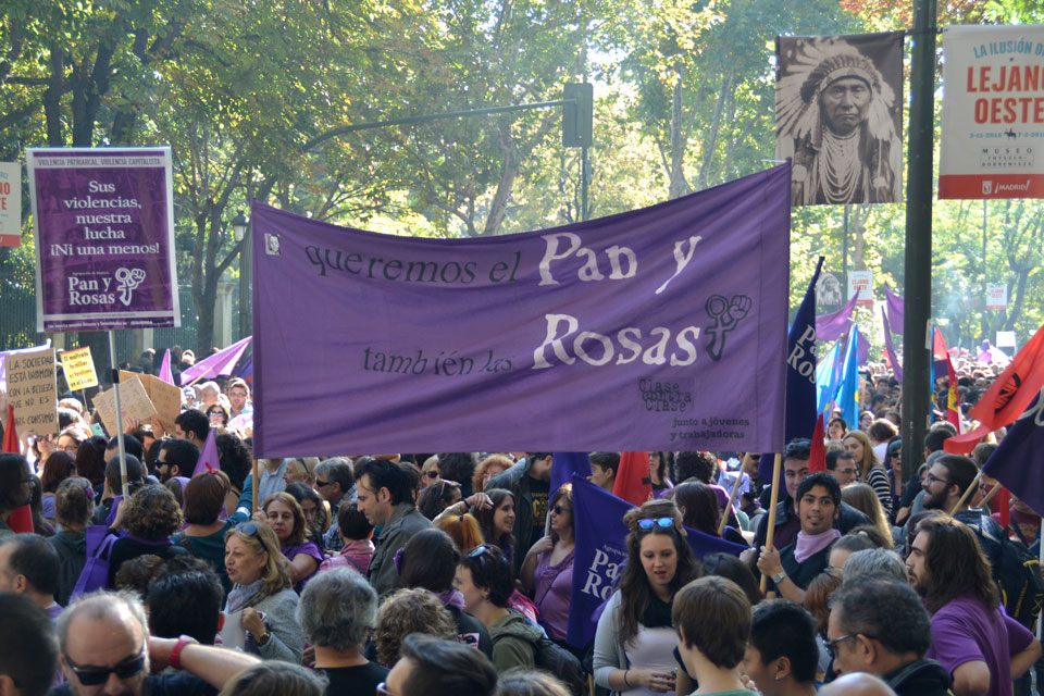 Madrid: Historische Demonstration gegen sexuelle Gewalt