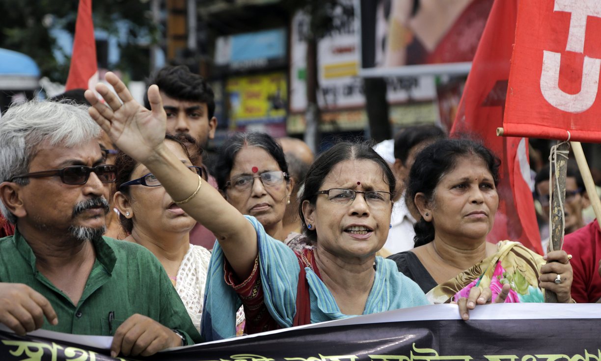 Größter Streik der Geschichte: 180 Millionen legen in Indien die Arbeit nieder