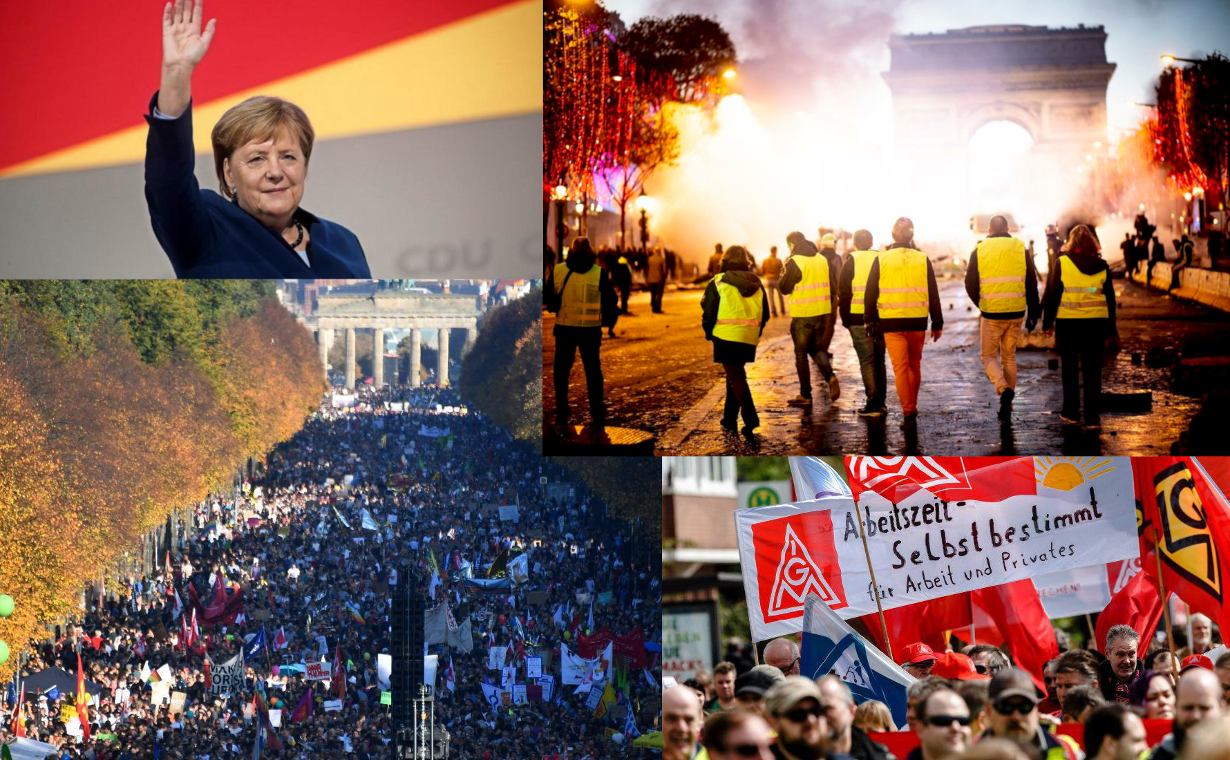 Europa 2018: Bye-bye Merkel, hallo Massenmobilisierungen