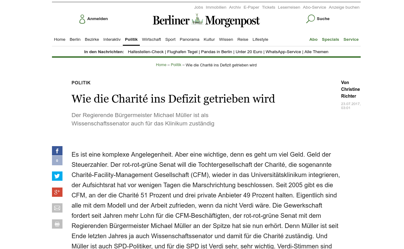 CFM: Beschäftigte empört über antigewerkschaftliche Hetze der