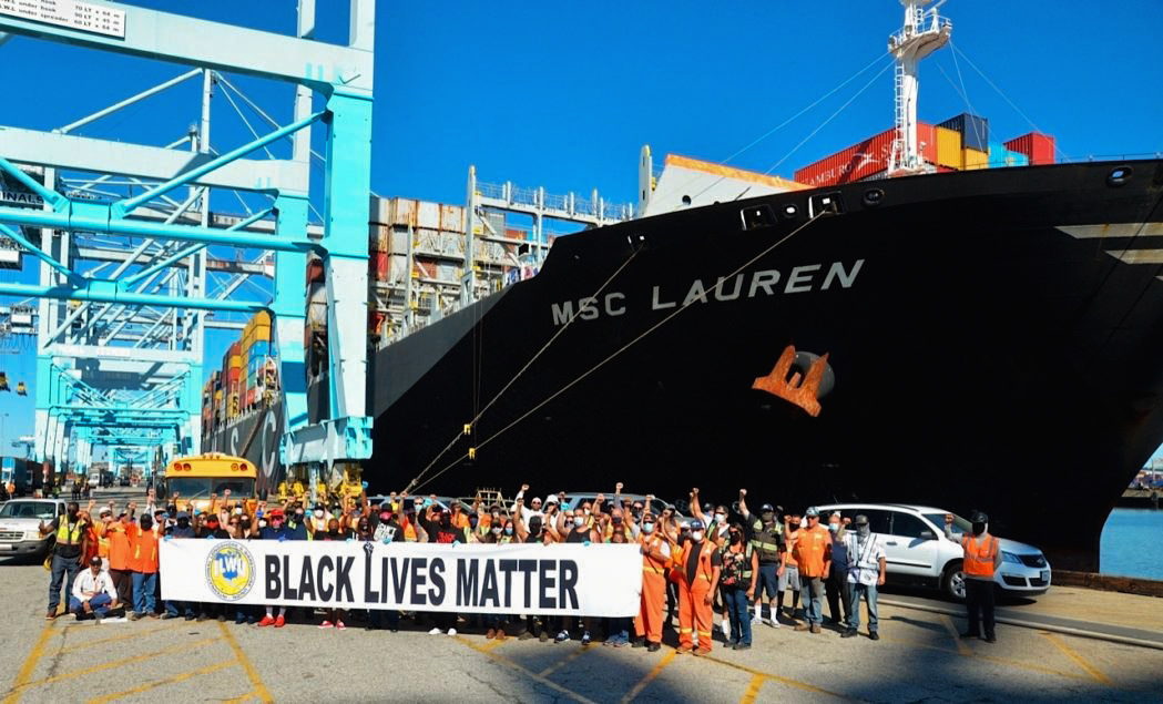 Hafenarbeiter*innen aus USA und Kanada im Streik: Black Lives Matter!