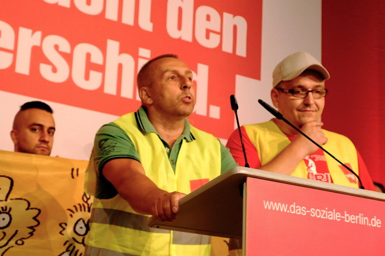 TVStud, CFM und VSG gemeinsam beim Landesparteitag der Berliner Linkspartei [mit Fotos und Video]
