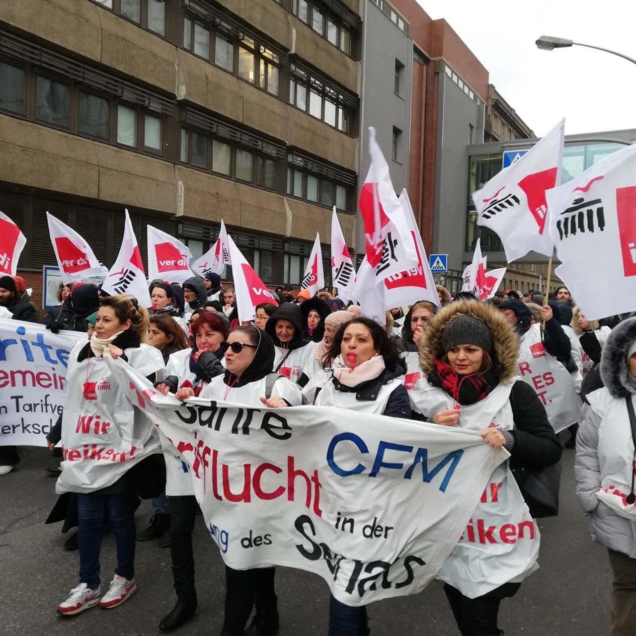 CFM-Streik geht weiter: Solidarität ist nötig!