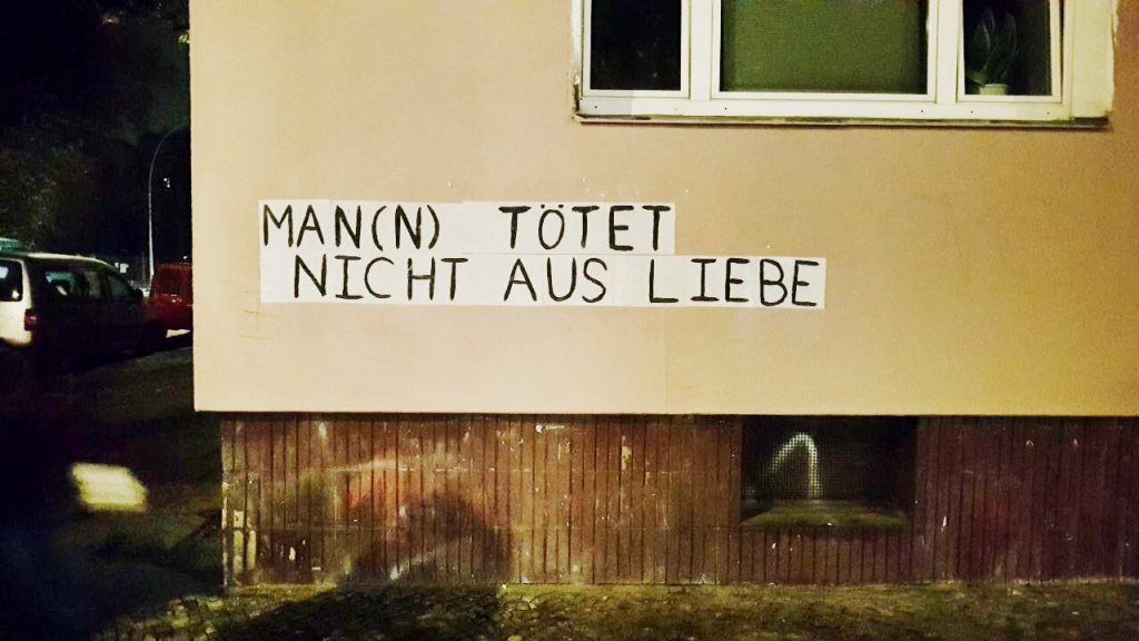 Feministische Plakat Berlin