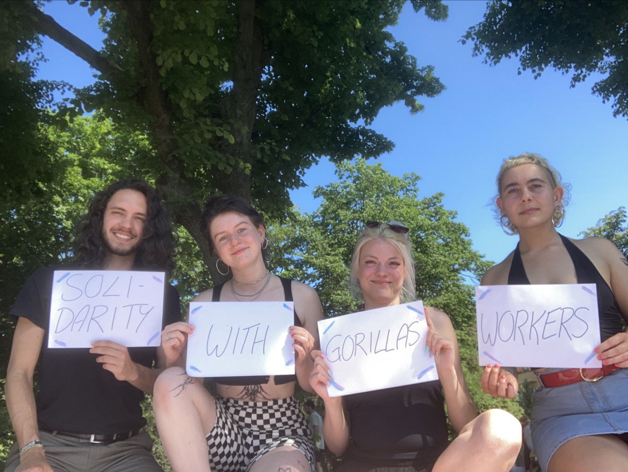 [Videos] Solidarität mit dem Gorillas-Streik