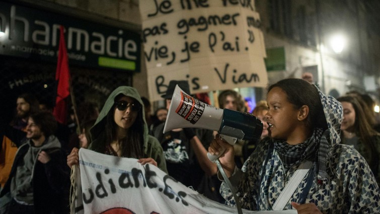 Studierende kämpfen in Katalonien und Frankreich