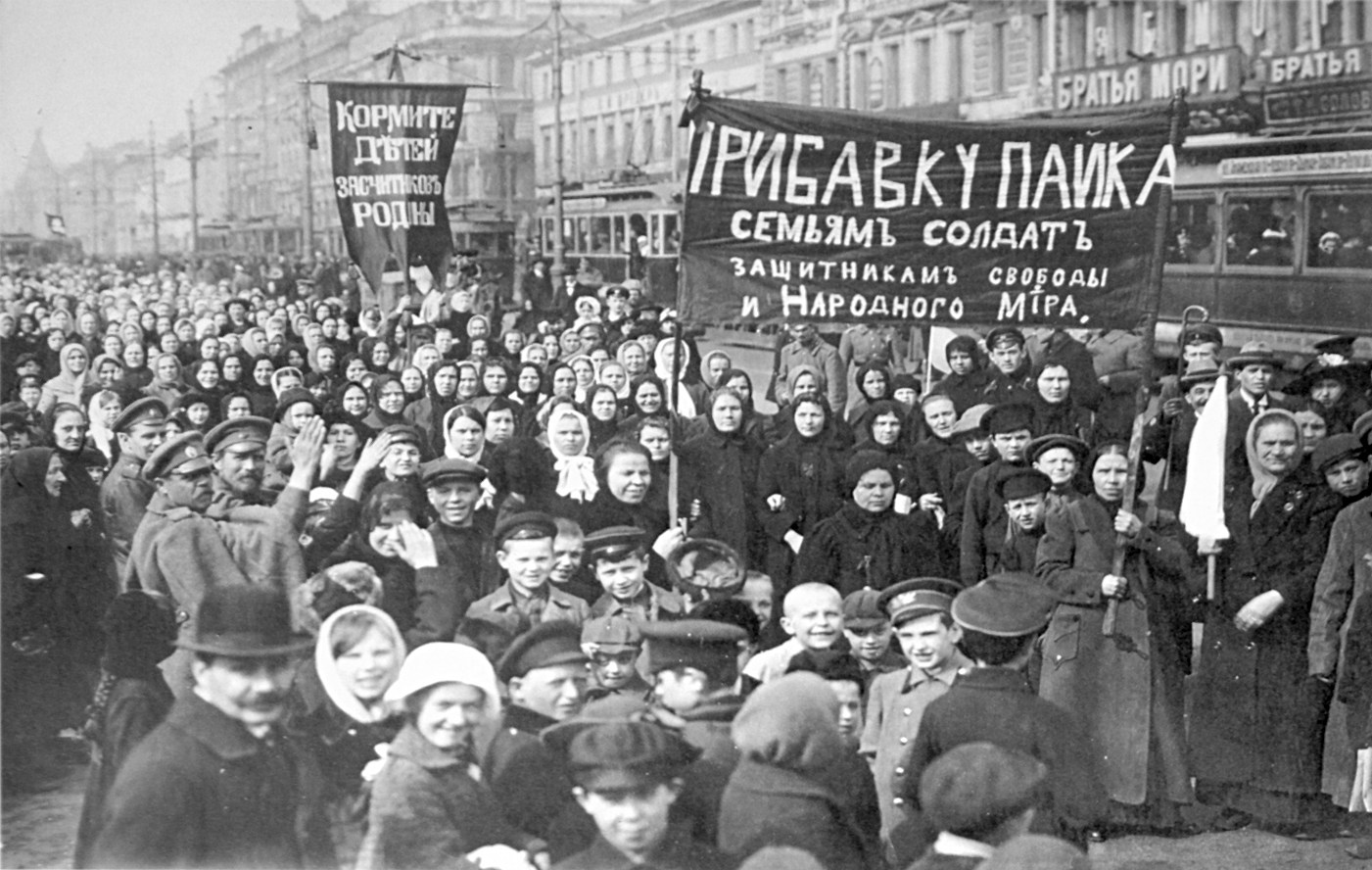 8. März 1917: Die Frauen bringen die Revolution ins Rollen