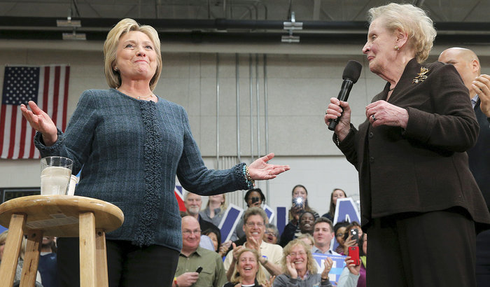 Feministinnen für Clinton?