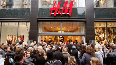 Blitzaktion bei H&M